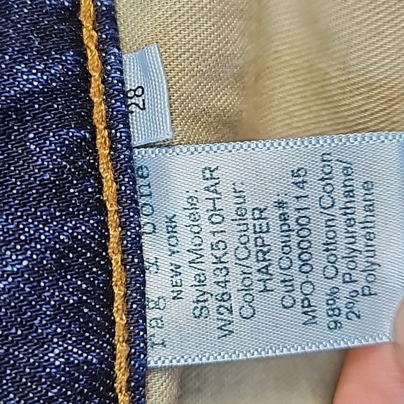 Rag & Bone Dre Low Rise Slim Boyfriend Distressed Destructed Jean in Harper Wash - Picture 14 of 16